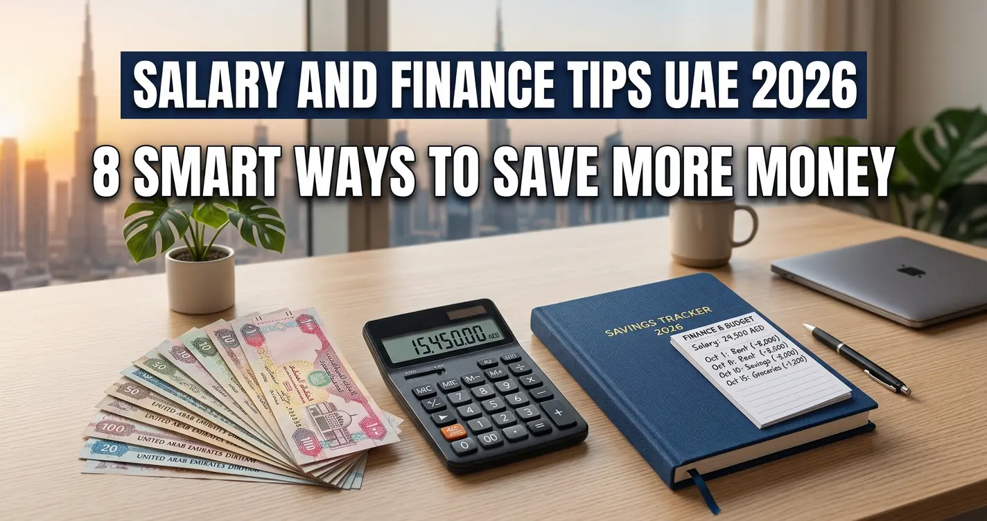 Salary and Finance Tips UAE 2026 — 8 Smart Ways to Save More Money
