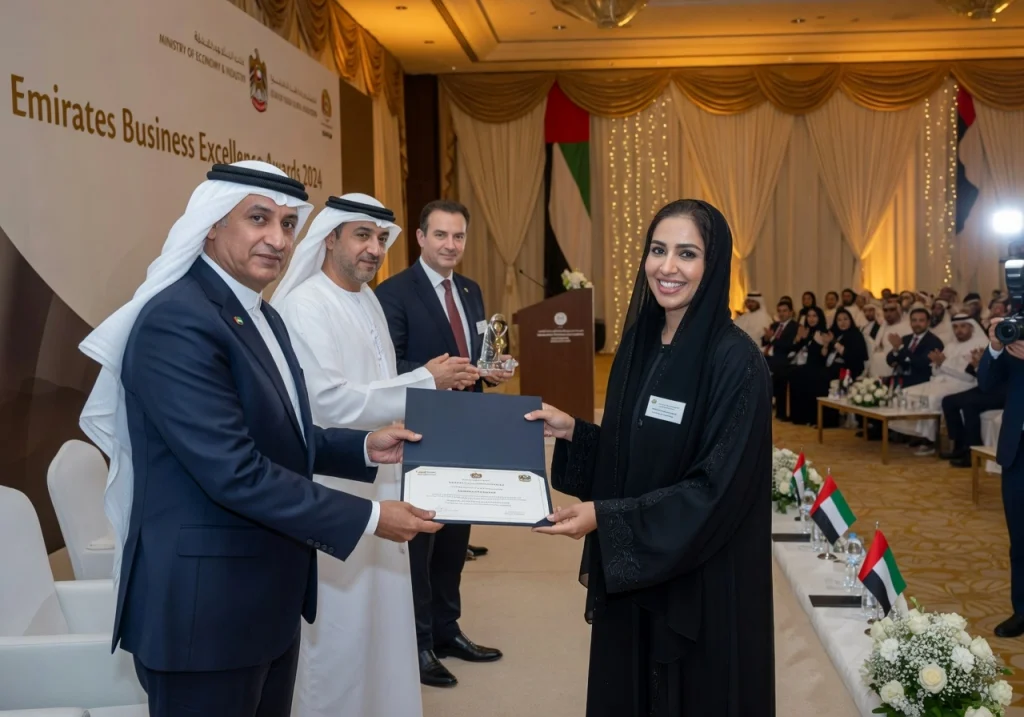 Career Growth in UAE — professionals collaborating in a UAE workplace