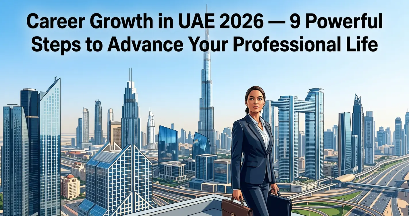 Career Growth in UAE 2026 — 9 Powerful Steps to Advance Your Professional Life